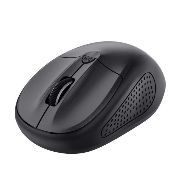 Trust Ratón Primo Inalámbrico 1600DPI, Ergonómico, Compatible con PC/Tablet/Smartphone, Negro Trust Ratón Primo Inalámbrico 1600DPI, Ergonómico, Compatible con PC/Tablet/Smartphone, Negro