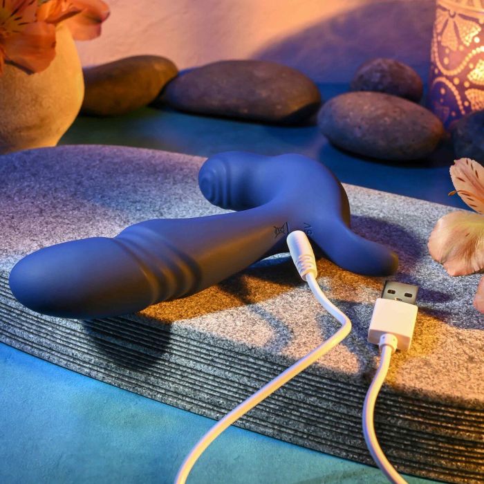 Vibrador anal Gender X Gender X Azul 8 Vibrador anal Gender X Gender X Azul 8