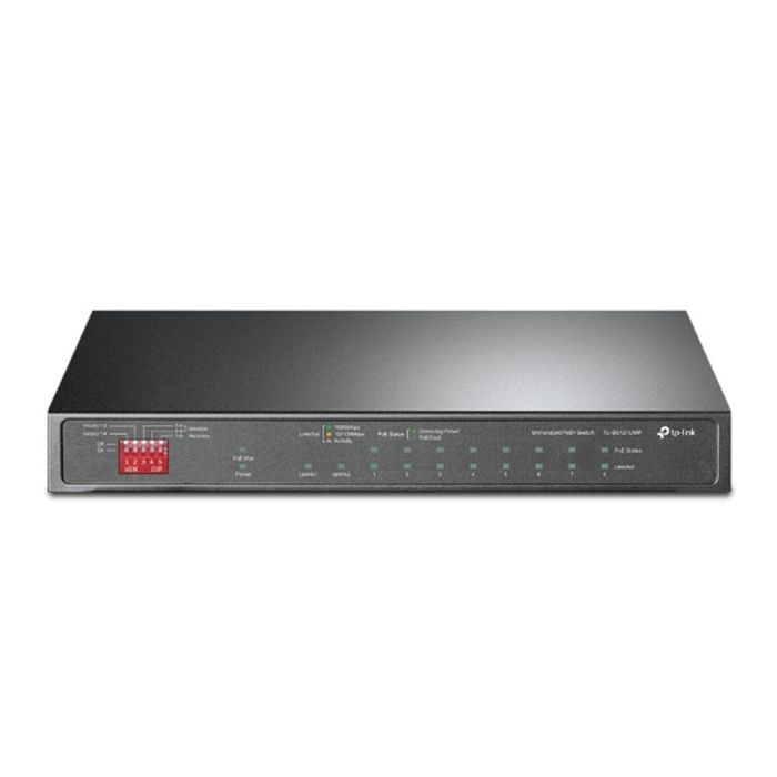 Tp-Link TL-SG1210MP Switch Gigabit 10 Puertos con 8 Puertos PoE+, 123W, Sin Ventilador
