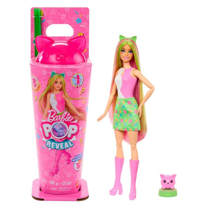 Barbie Pop Reveal Fiesta De Animales Gatito Jcn88 Mattel