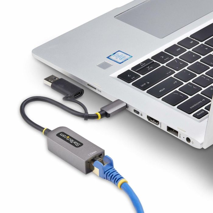 Cable USB Startech C21GA-USB-ETHERNET Gris 11 Cable USB Startech C21GA-USB-ETHERNET Gris 11