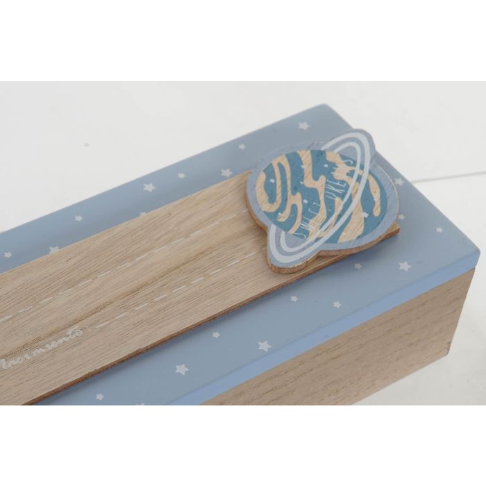 DKD Home Decor Caja Decorativa MDF Natural Colección Astro dog 6x9x22 cm (2 Unidades) 1 DKD Home Decor Caja Decorativa MDF Natural Colección Astro dog 6x9x22 cm (2 Unidades) 1
