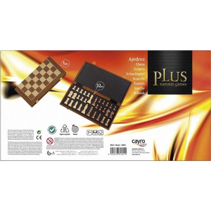 Ajedrez marquetería plegable plus (p n) 1