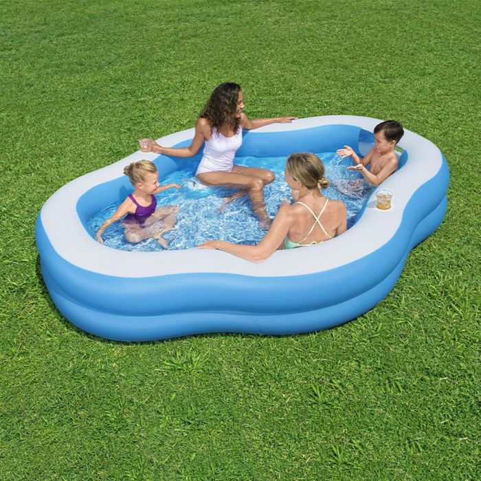Bestway Piscina Hinchable Familiar 270x198x51 cm +6 Años Jardin 54409 21