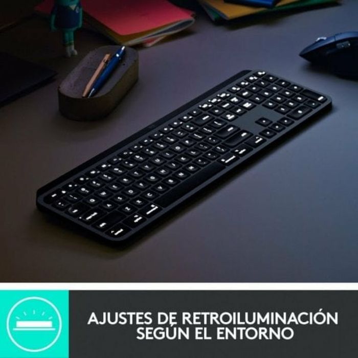 Teclado Logitech Gris QWERTY 1