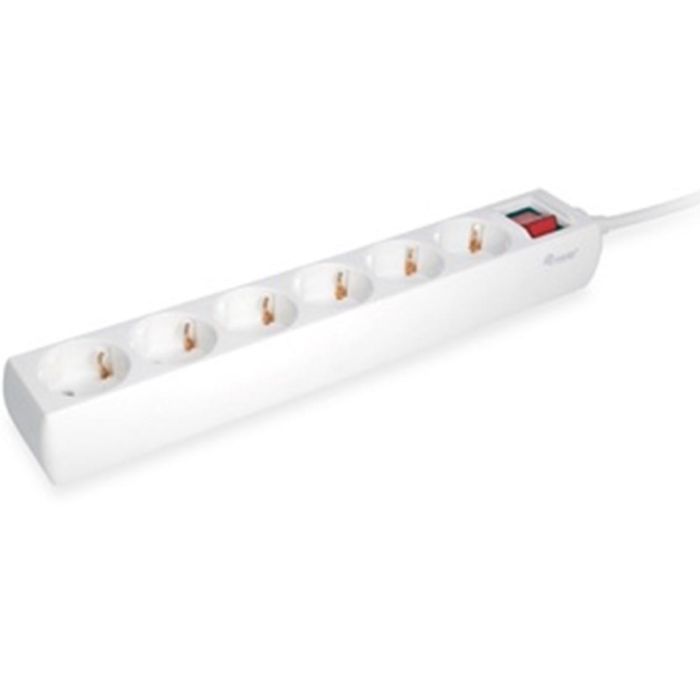 Equip Regleta con 6 Tomas, Cable de 1.5 M y Botón de Apagado/Encendido 0 Equip Regleta con 6 Tomas, Cable de 1.5 M y Botón de Apagado/Encendido 0