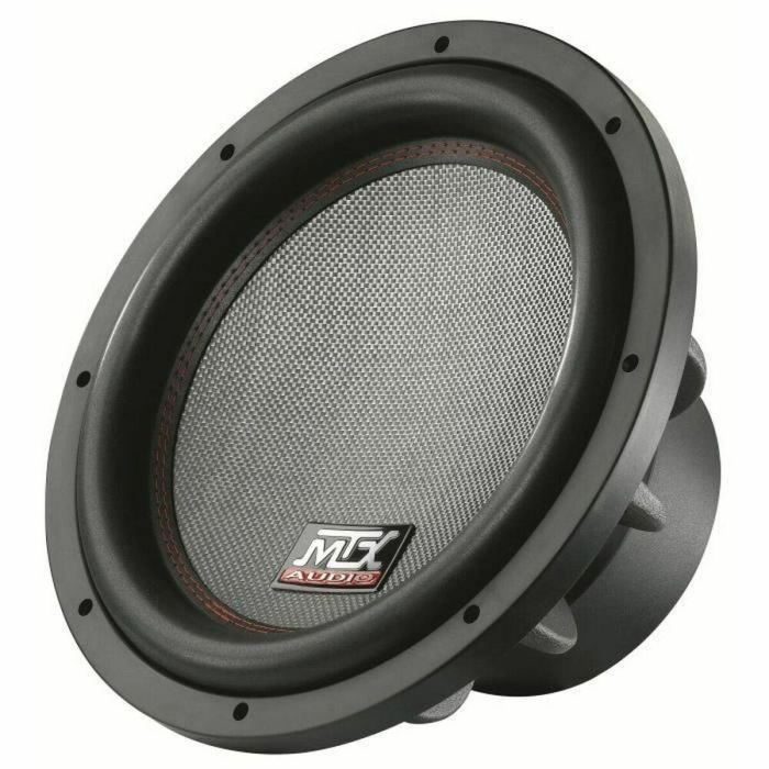 Mtx Audio TX612 Subwoofer para coche 800W RMS, bobina simple 2 Ohm, diámetro 30cm, respuesta 20-500Hz, alta sensibilidad