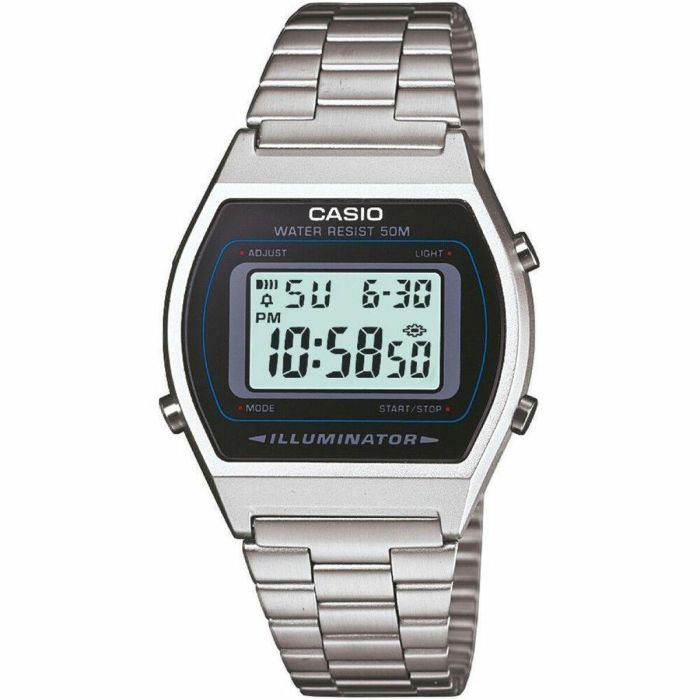 Reloj Hombre Casio B640WD-1AVEF Negro Plateado