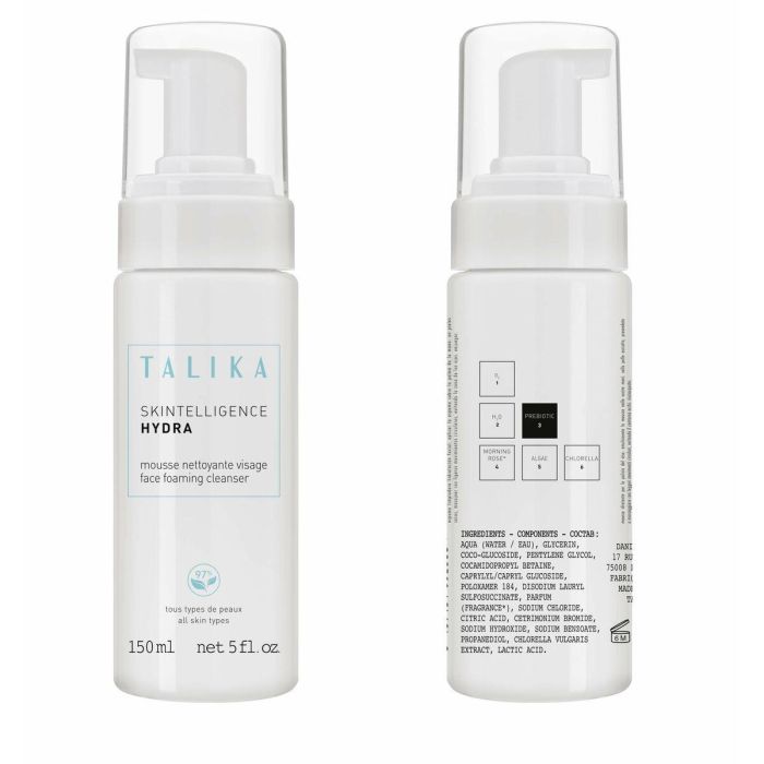 Talika SKINTELLIGENCE HYDRA Espuma Limpiadora Purificante y Desmaquillante con Prebióticos, Equilibra la Piel 150 ml 11 Talika SKINTELLIGENCE HYDRA Espuma Limpiadora Purificante y Desmaquillante con Prebióticos, Equilibra la Piel 150 ml 11