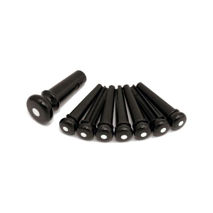 Set Pivotes Puente - Negro / Punto Blanco
