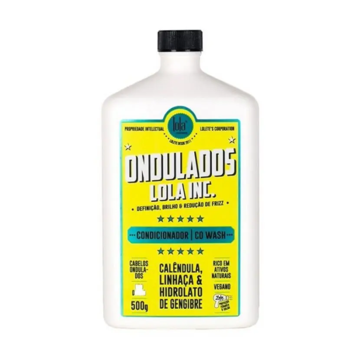 ONDULADOS LOLA INC. - CONDICIONADOR 500G con extracto de linaza, caléndula y jengibre para cabello ondulado - Lola Cosmetics ONDULADOS LOLA INC. - CONDICIONADOR 500G con extracto de linaza, caléndula y jengibre para cabello ondulado - Lola Cosmetics