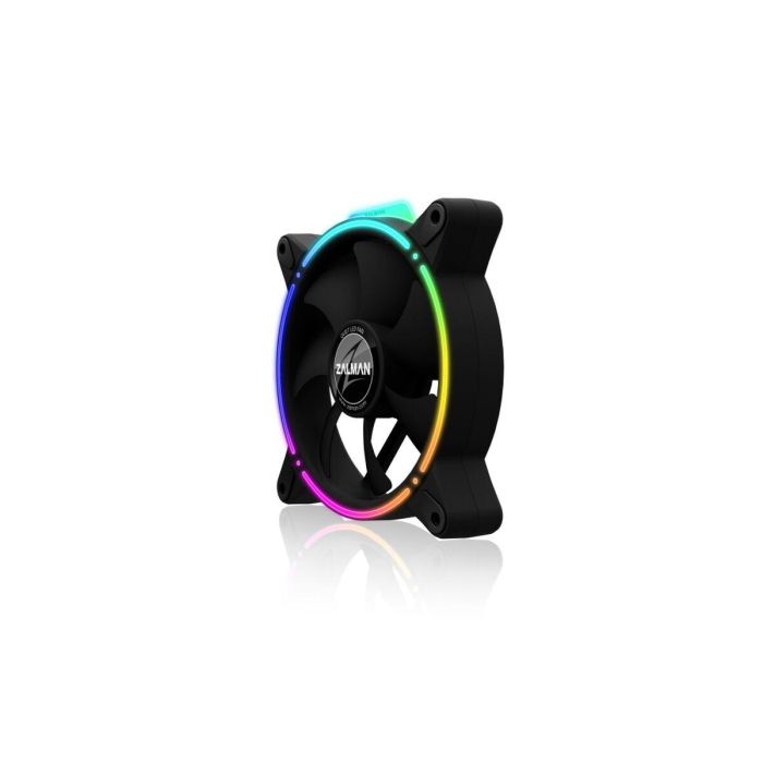 Zalman ZM-RFD120A Ventilador de Carcasa para PC 12 cm Negro con Iluminación LED Multi y 1500 RPM 8 Zalman ZM-RFD120A Ventilador de Carcasa para PC 12 cm Negro con Iluminación LED Multi y 1500 RPM 8