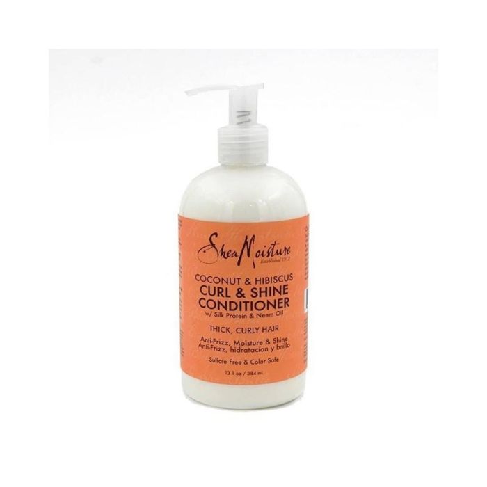 Shea Moisture Acondicionador Coco & Hibisco para Rizos 384ml - Hidratación y Brillo