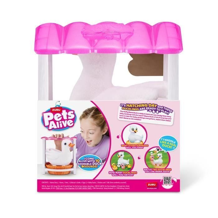 Zuru ZUR4894680033351 Juguete Interactivo Mama Duck: Patitos que Siguen a su Madre, Revela Sorpresas en Cada Interacción 2 Zuru ZUR4894680033351 Juguete Interactivo Mama Duck: Patitos que Siguen a su Madre, Revela Sorpresas en Cada Interacción 2