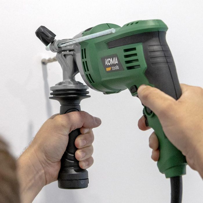 Koma Tools TP-750 Taladro Percutor Eléctrico 750W, Portabrocas Automático Ø13mm, Hormigón 13mm, Madera 25mm, Acero 13mm 4 Koma Tools TP-750 Taladro Percutor Eléctrico 750W, Portabrocas Automático Ø13mm, Hormigón 13mm, Madera 25mm, Acero 13mm 4