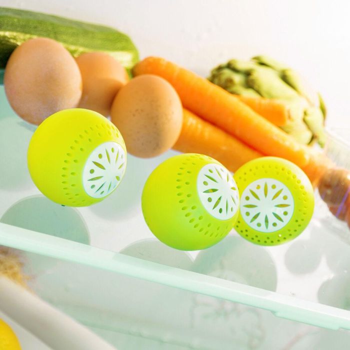 Ecobolas para Frigorífico InnovaGoods 3 Unidades 4 Ecobolas para Frigorífico InnovaGoods 3 Unidades 4