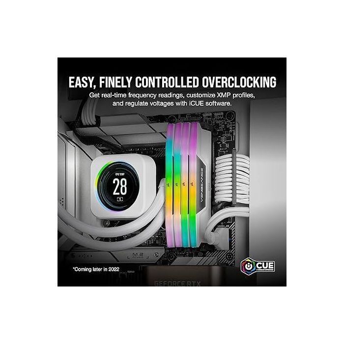 Memoria Corsair Ddr5 64Gb 2X32Gb Pc5600 Vengeance Rgb Blanca CMH64GX5M2B5600C40W 4 Memoria Corsair Ddr5 64Gb 2X32Gb Pc5600 Vengeance Rgb Blanca CMH64GX5M2B5600C40W 4