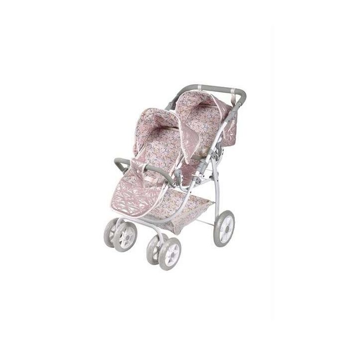 Coche gemelar fantasy 45x70x73 cm c/bolso (altura manillar: 47-77 cm) 1 Coche gemelar fantasy 45x70x73 cm c/bolso (altura manillar: 47-77 cm) 1
