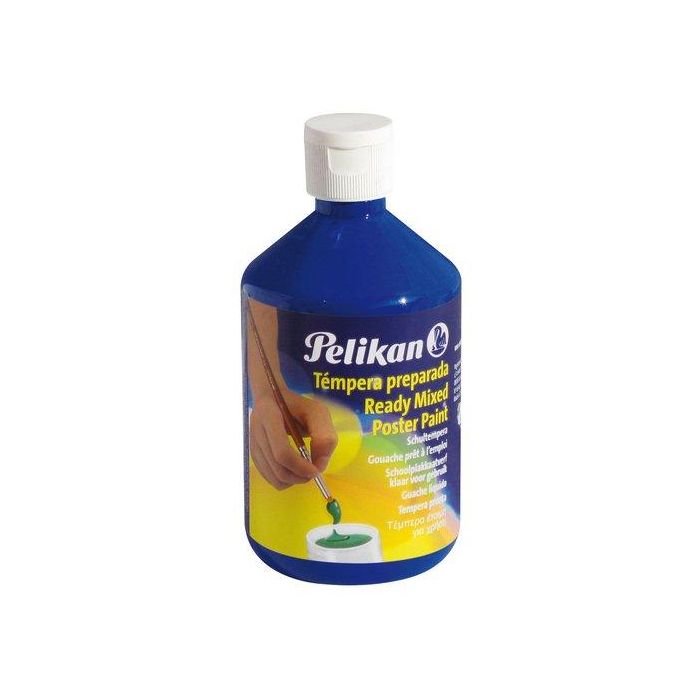 Tempera Pelikan Liquida 500 Ml (Bote) 742/500L Azul Ultramar Nº120