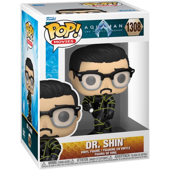 Funko POP DC Comics Aquaman y el Reino Perdido Figura de Vinilo Dr. Shin 9cm Caja Regalo 1