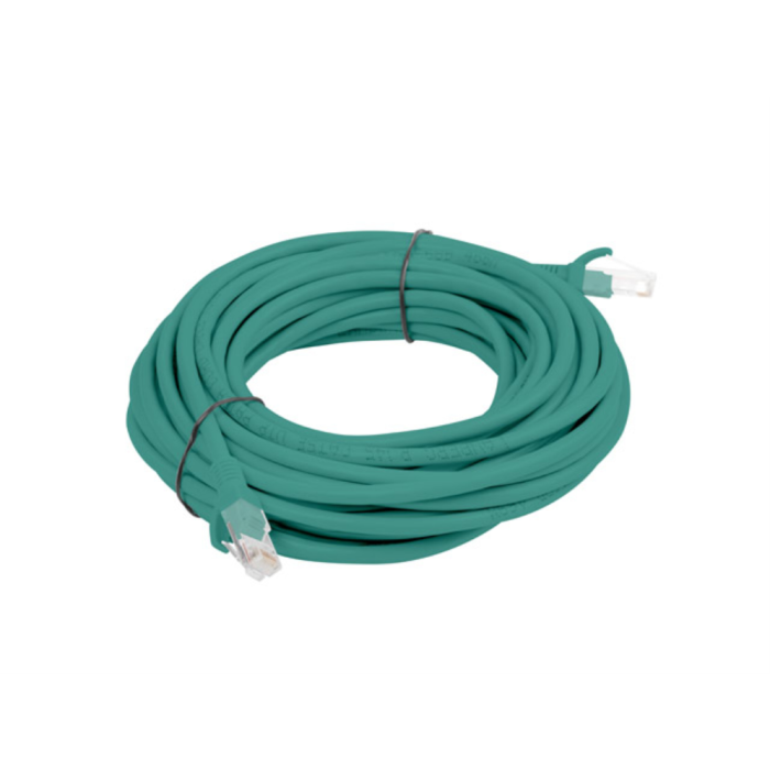 Lanberg PCU6-10CC-0500-G Latiguillo de Red Ethernet Cat.6 UTP de 5 Metros con Conectores RJ45 Macho, Color Verde, 250 MHz, Chaqueta PVC