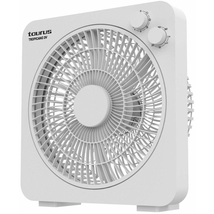 Ventilador de Sobremesa Taurus TROPICANO 3V Blanco 35 W 1 Ventilador de Sobremesa Taurus TROPICANO 3V Blanco 35 W 1