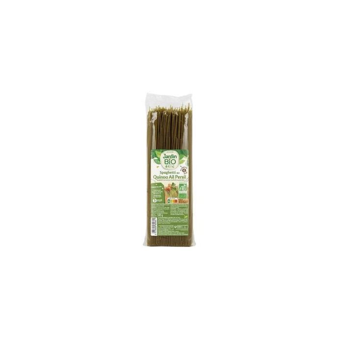 JARDIN BIO Espagueti de Quinoa Ajo Perejil Bio 500g