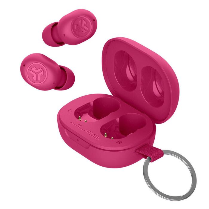 Auriculares con Micrófono JLab JBuds Mini Rosa 8 Auriculares con Micrófono JLab JBuds Mini Rosa 8