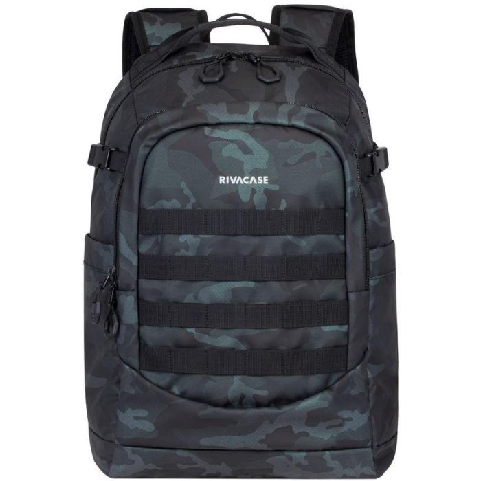 Riva NB Rucksack Sherwood 15,6"10,5" 28L grau camo 7631 1