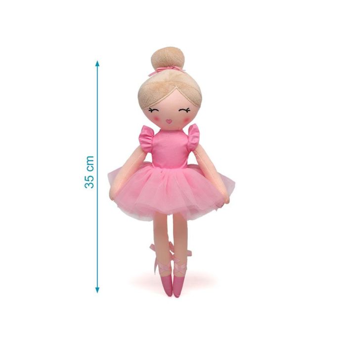 KioKids Muñeca De Trapo Bailarina Multicolor +10 Meses 2