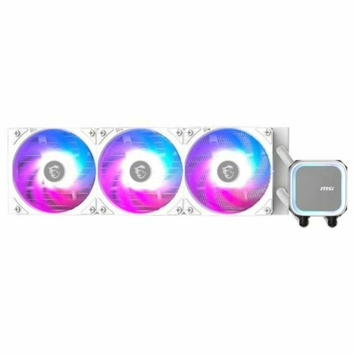 MSI MAG Coreliquid Kit Refrigeración Líquida AIO 3 Ventiladores RGB Blanco Compatible Intel LGA 1700/1851 AMD AM4/AM5 MSI MAG Coreliquid Kit Refrigeración Líquida AIO 3 Ventiladores RGB Blanco Compatible Intel LGA 1700/1851 AMD AM4/AM5