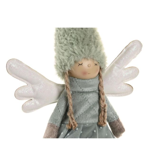 DKD Home Decor Figura Hada Decorativa de Navidad Fantasía Verde Poliéster Adorno 12 x 50 x 18 cm 2 DKD Home Decor Figura Hada Decorativa de Navidad Fantasía Verde Poliéster Adorno 12 x 50 x 18 cm 2