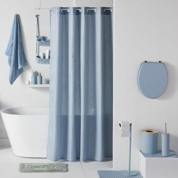 Today TOD3574641271343 - Juego de 4 accesorios de baño: vaso, dispensador de jabón, escobilla de baño - Azul 1 Today TOD3574641271343 - Juego de 4 accesorios de baño: vaso, dispensador de jabón, escobilla de baño - Azul 1