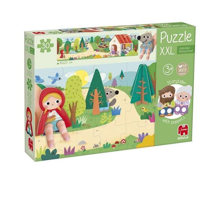 Puzzle XXL caperucita roja. combina dos conceptos en uno, puzzle para construir y cuento para leer. Puzzle XXL caperucita roja. combina dos conceptos en uno, puzzle para construir y cuento para leer.