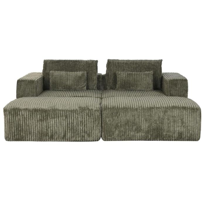 Sofá Home ESPRIT Verde Scandi 220 x 158 x 91 cm 1