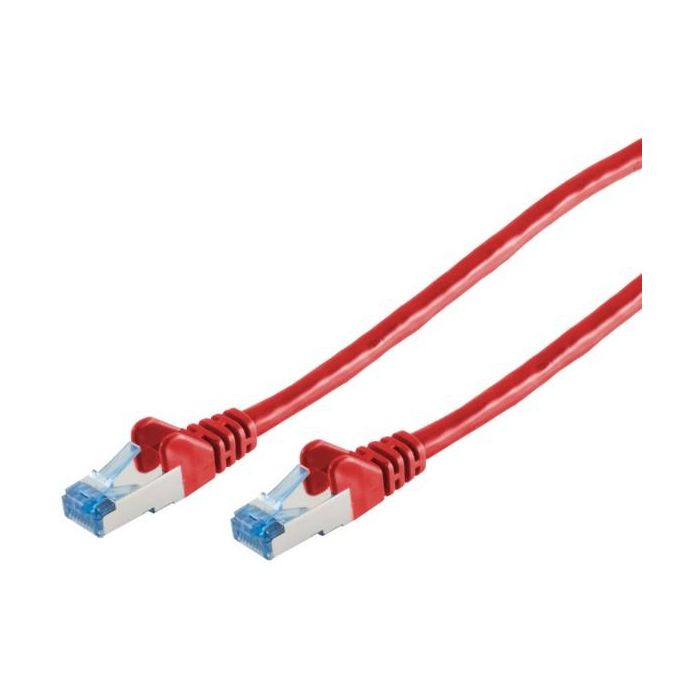 Patchkabel CAT6a RJ45 S/FTP PiMF 2m Rot