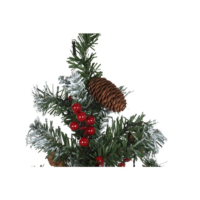 DKD Home Decor Snowy red forest Árbol de Navidad Tradicional Verde 70 x 150 x 70 cm Desmontable con 170 LED 1 DKD Home Decor Snowy red forest Árbol de Navidad Tradicional Verde 70 x 150 x 70 cm Desmontable con 170 LED 1