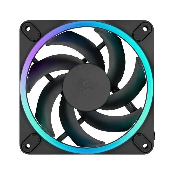 Fractal Design Momentum 12 Ventilador para PC RGB, Anillo de luz ARGB Gen 2, Control PWM, 3 paquetes, FDB 3 Fractal Design Momentum 12 Ventilador para PC RGB, Anillo de luz ARGB Gen 2, Control PWM, 3 paquetes, FDB 3