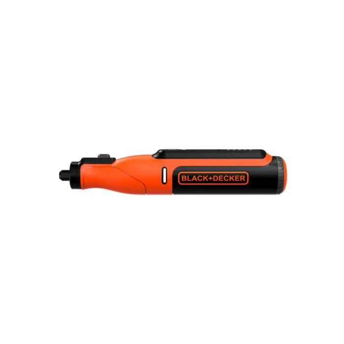 Black+Decker Multi-herramienta Rotativa BCRT8IK-XJ 7.2V Inalámbrica con 53 Accesorios y Velocidad Variable 1