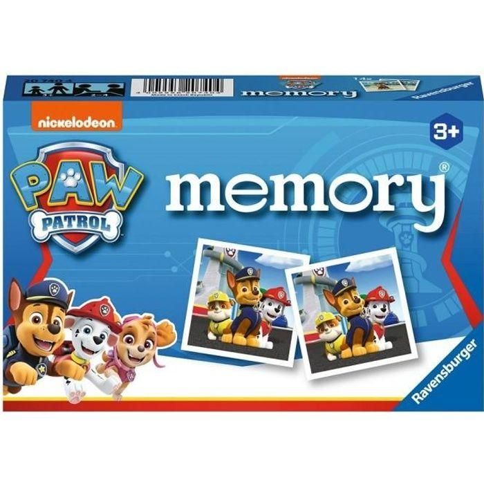 Ravensburger Memory Paw Patrol Patrulla Canina - Juego de Mesa Infantil para Niños +3 Años - Estimula y Desarrolla la Memoria 0 Ravensburger Memory Paw Patrol Patrulla Canina - Juego de Mesa Infantil para Niños +3 Años - Estimula y Desarrolla la Memoria 0