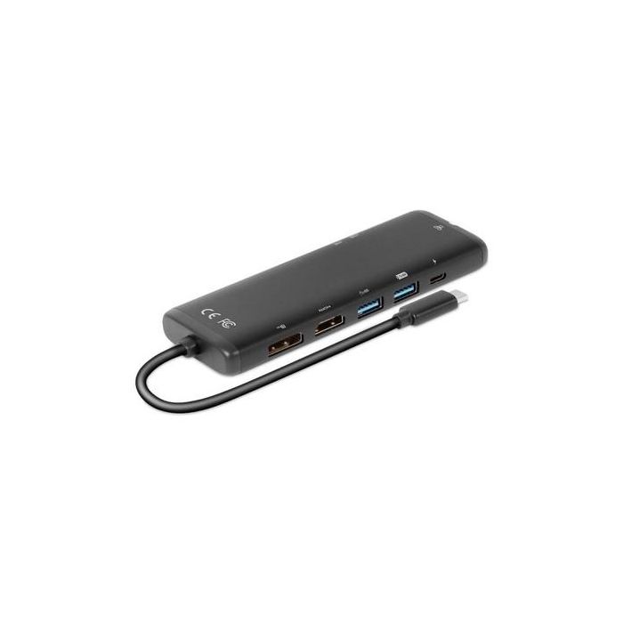 Club3D USB-8-in1-HUB USB-C > HDMI/DP/2xUSB/USB-C/RJ45 100W 1