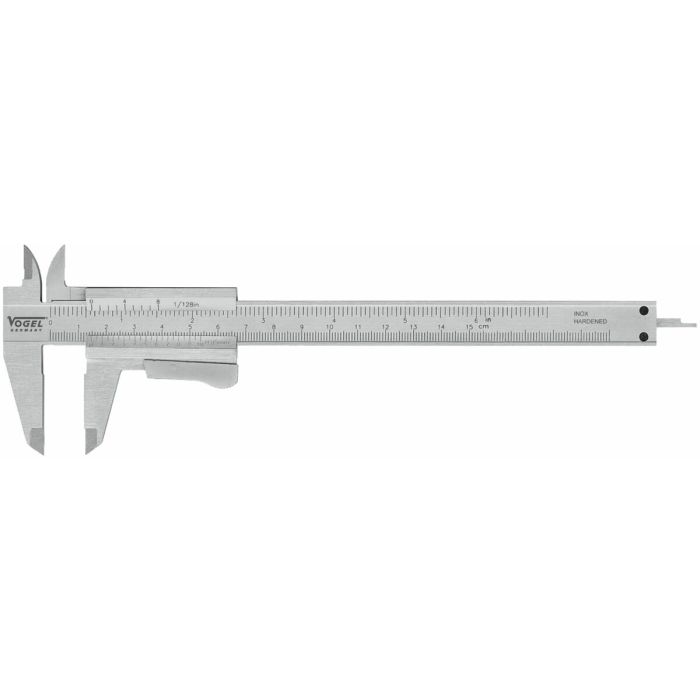 Calibre de profundidad VOGEL Acero Inoxidable 150 mm 2 Calibre de profundidad VOGEL Acero Inoxidable 150 mm 2