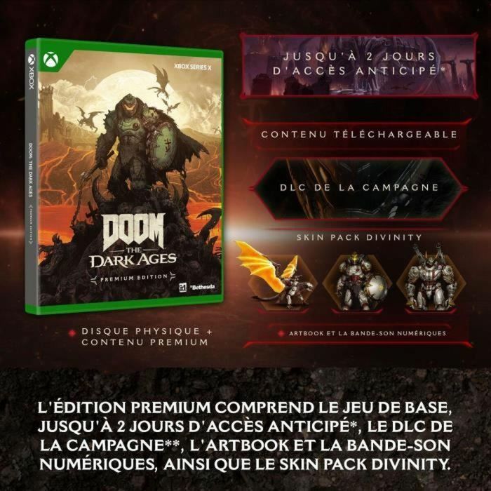 Bethesda 196388560813 Doom: La Edad Oscura PE para Xbox Series X|S 5 Bethesda 196388560813 Doom: La Edad Oscura PE para Xbox Series X|S 5