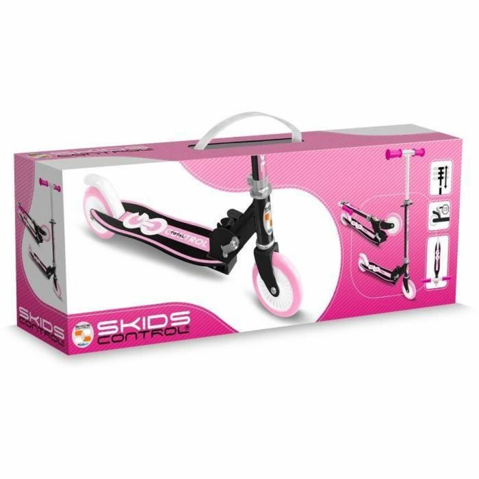 Patinete plegable - STAMP - SKIDS CONTROL - Plataforma ergonómica - Rosa 1