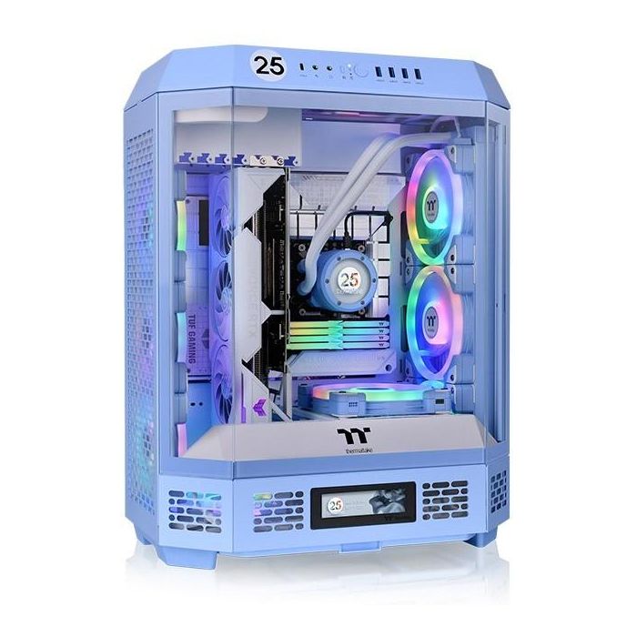 Thermaltake The Tower 600 Hydrangea Blue Midi Tower PC Gaming Chasis con Ventana Lateral 0 Thermaltake The Tower 600 Hydrangea Blue Midi Tower PC Gaming Chasis con Ventana Lateral 0