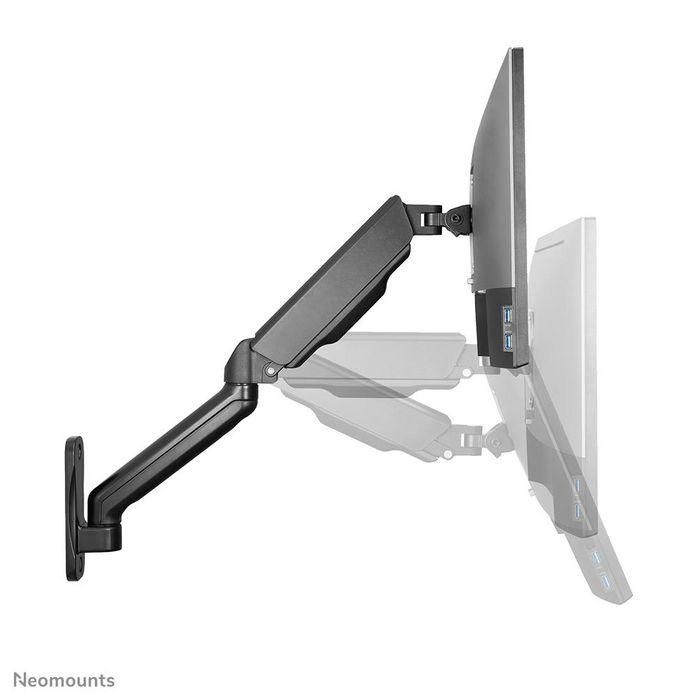 Neomounts WL70-450BL11 Soporte de Pared Movimiento Completo para Monitor/TV 17-32", 2-9 kg, VESA 75x75-100x100, Muelle de Gas, Negro 15