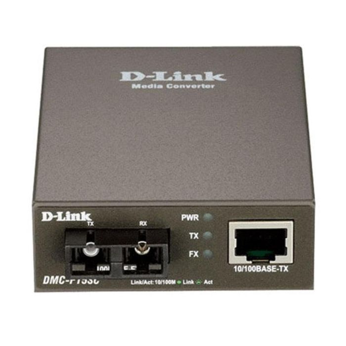 D-Link Convertidor Fibra F15Sc - Conversor de Medios 100 Mbit/s, 15000 m, 1310 nm D-Link Convertidor Fibra F15Sc - Conversor de Medios 100 Mbit/s, 15000 m, 1310 nm