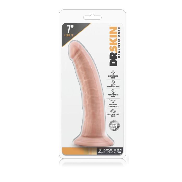 Consolador Realista Blush Dr Skin PVC Ø 3,5 cm (17,7 cm) (19 cm) 1