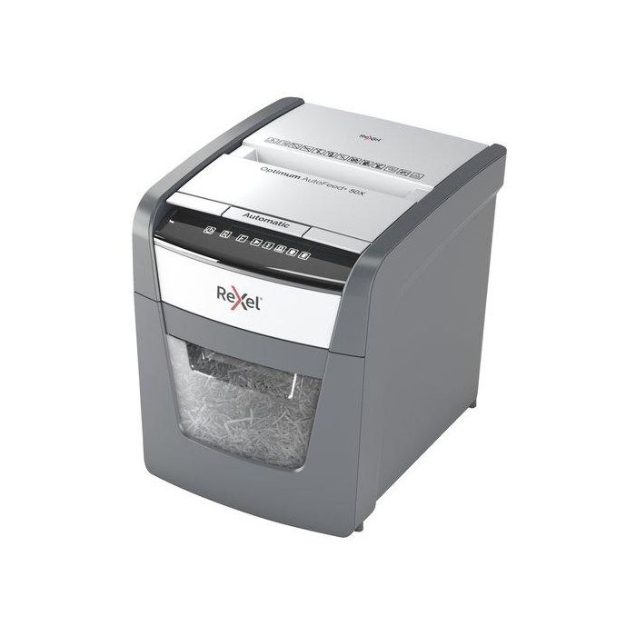 Destructora Optimum Auto+ 50X (6/50H Partic.) Nv.Seg.4 - Particula 4X28Mm, Dep.20L Alimentador Automático De 50H A4 80Gr