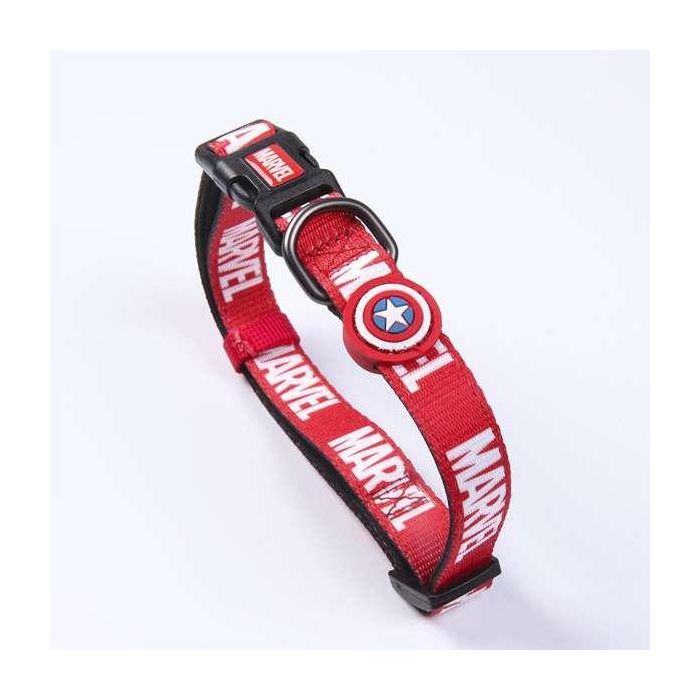 Cerdá Collar Premium Perro T1XXS Marvel XXS/XS Rojo - Talla Pequeña para Arneses y Correas 2 Cerdá Collar Premium Perro T1XXS Marvel XXS/XS Rojo - Talla Pequeña para Arneses y Correas 2